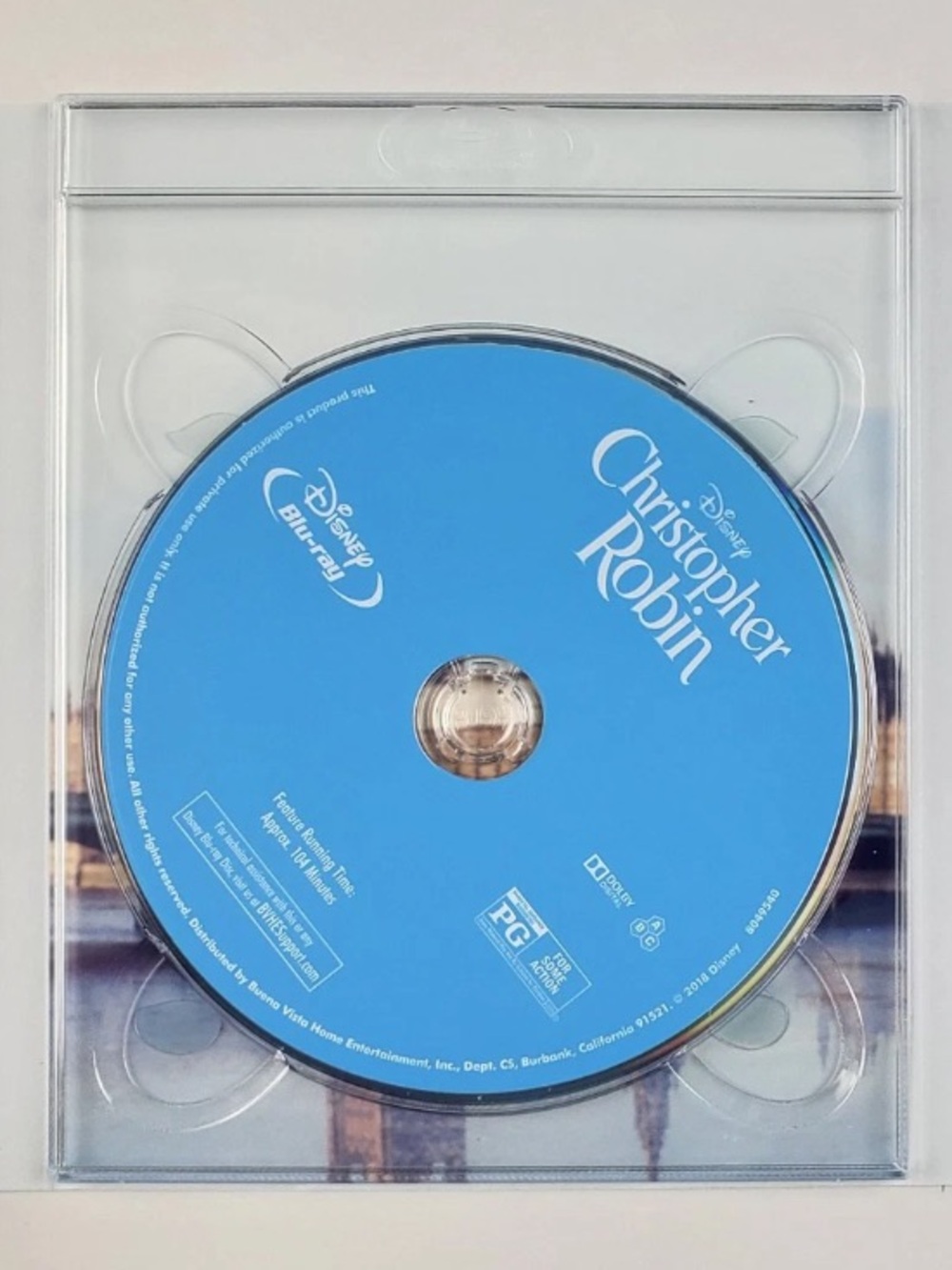 Christopher Robin Blu-Ray DVD Digital Code Limited Edition Storybook Sealed NIB - Picture 8 of 9